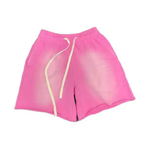 Pantalones Cortos de Lavado Ácido con Contraste de Color Hechos en Pakistán, Pantalones Cortos Cómodos de Alta Calidad para Hombre a Precio Económico - Product Image 1