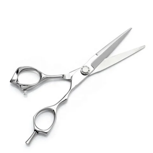 Ciseaux de coupe de cheveux VG10 Ciseaux de coiffeur professionnels HS-0072 en acier japonais Logo personnalisé 5.5 pouces Acier VG10 - Product Image 2