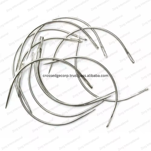 Aiguilles C fabriquées en usine accessoires de couture outil d'extension de cheveux aiguille incurvée pour coudre dans les aiguilles de cheveux de tissage de trame - Product Image 3