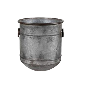 Top Selling Rustic Vintage <b>Large</b> Metal Iron Garden Decorations Old Fashioned Design <b>Plant</b> Pots for Home Low Price in India - Product Image 1
