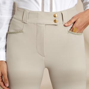 Pantalones ecuestres personalizados de alta calidad para hombre, pantalones para montar a caballo, mallas para montar, ropa ecuestre - Product Image 4