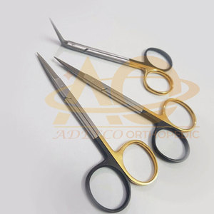 TC-tijeras de corte super para cirugía plástica, acero inoxidable, Punta Blunt, afiladas, súper cortadas, en venta - Product Image 1