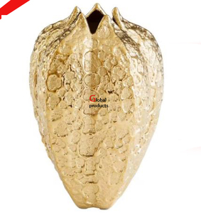 Florero de decoración interior y exterior de aluminio con acabado plateado de aspecto increíble para restaurante y bar de hotel - Product Image 4