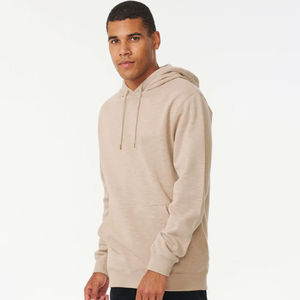 Pull à capuche imprimé personnalisé unisexe 100% coton pulls imprimés thermiques d'hiver pulls à capuche vierges brodés pour hommes - Product Image 3