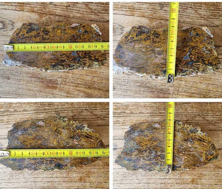 FREE WW SHIP - Lapidary Raw Agate, Plume Agate Slabs, Lapidary Rough Rock, Moss Agate Stone, Natural Stone, Yellow Rock, Rocks