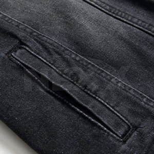 Veste en jean pour hommes Offre Spéciale teinte unie veste en jean pour hommes confortable veste en jean pour hommes sur mesure veste en jean pour hommes - Product Image 6