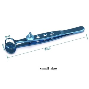 Pinza Quirúrgica Ametrina para Calázion, 1 unidad, Plegable, Ergonómica, Manual, de Aleación de Titanio, Instrumento Oftalmológico, Herramienta para Párpados APC-37 - Product Image 2