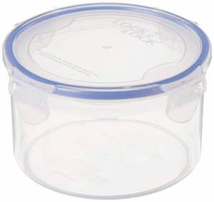 Contenedor Redondo de Plástico para Alimentos, Seguro, Reutilizable, Varios Tamaños, Transparente, Diseño Liso, Suministro al por Mayor - Product Image 5