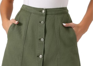 Anti-rides haute qualité femmes Denim jupe automne paillettes dernière mode léger confortable vente chaude prix réglable - Product Image 5