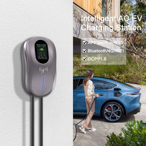 Venta al por mayor al mejor <span class=keywords><strong>precio</strong></span> cargador rápido 7kW 11kw Ev estaciones de carga montadas en la pared con aplicación Bluetooth Wifi para Tesla/BYD/<span class=keywords><strong>BMW</strong></span>/Audi - Product Image 4