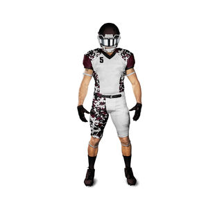 Nueva sublimación impresa personalizada Nuevo diseño Uniformes de fútbol americano Deportes de fútbol y ropa de equipo Uniforme de fútbol americano - Product Image 2