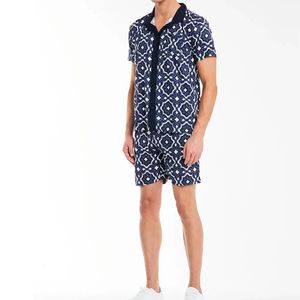 ชุดกางเกงขาสั้นและเสื้อยืดผ้าฝ้ายแบบลำลองสำหรับผู้ชายชุดเสื้อผ้าฤดูร้อนแบบสั่งทำสำหรับฤดูหนาว - Product Image 6