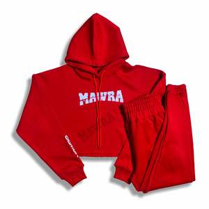 Sudadera de calentamiento personalizada de alta calidad para mujer, sudadera de Invierno para mujer - Product Image 1