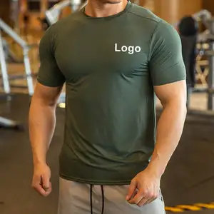 Fast Delivery Workout Comfort Fit Men's Short Sleeve Unisex Shirt Slim Fit Athletic Comfort Crew Neck Men's T-Shirt