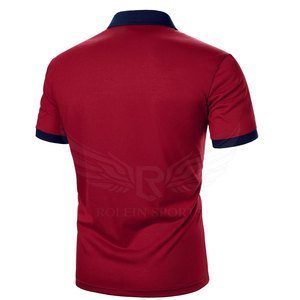 เสื้อโปโลผู้ชายใส่สบาย แห้งเร็ว ผ้าฝ้ายผสมโพลีเอสเตอร์ - Product Image 3