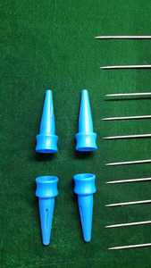 14ชิ้นคีมเปิดพอร์ตสเตนเลสสำหรับ laparoscopic ขนาด2.5มม. X 17ซม. ใช้ซ้ำได้เครื่องมือผ่าตัดแบบแมนนวล - Product Image 5