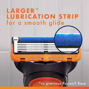 Repuestos de Cuchillas para Afeitar Gillette Fusion5 para Hombre - Paquete de 12 - 5 Cuchillas con Banda Lubricante y Recortador de Precisión - Product Image 2