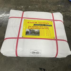 Bâche blanche de 120gr/m2 à usage moyen de bâche en PE fabriqué en PE durable standard d'exportation fabriqué au Vietnam de haute qualité - Product Image 3