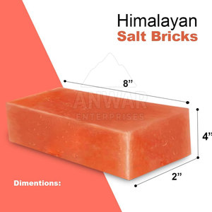 Azulejos de sal de 1x4x8 pulgadas de alta calidad Embalaje personalizado Azulejos de sal de 1x4x8 pulgadas 100% Azulejos de sal naturales de 1x4x8 pulgadas - Product Image 3