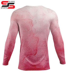 Qualité supérieure Vente à chaud MMA Rash Guard Ensemble de chemise de compression pour hommes Imprimé personnalisé Protège-éruption à manches longues pour femmes - Product Image 2