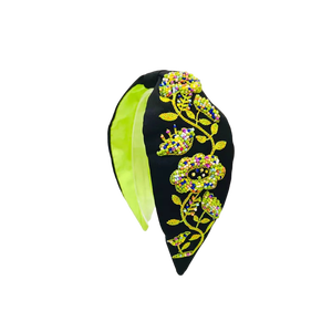 Women and Children Fashion Hair Bands High Quality Multi-Color Embroidered <b>Beaded</b> <b>Mardi</b> <b>Gras</b> Head Bands - Product Image 5