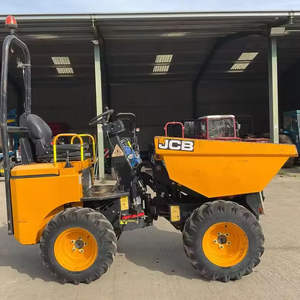 Chargeuse-pelleteuse JCB 9 tonnes avec benne basculante, chargeuse frontale, transmission 4x4, moteur, mini remorque à benne basculante - Product Image 4