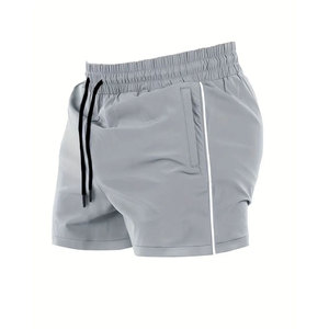 Shorts de course de qualité supérieure à séchage rapide pour hommes, jogging, gym, fitness, sport, taille élastique, service OEM - Product Image 1