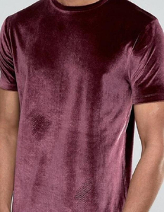 Camiseta de Mezclilla Personalizada con Estampado Puff y Bordado, para Hombre, Unisex, Cuello Redondo, Manga Larga, Estilo Urbano, 100% Algodón - Product Image 2