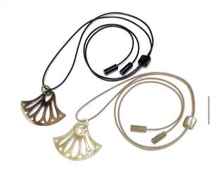 Collar de cuerno de búfalo de tamaño personalizable de la mejor calidad de HF Crafts técnica pulida estilo amor increíble accesorio personalizado - Product Image 4