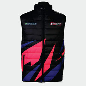 Chaqueta cortavientos sin mangas informal para hombre al mejor precio, chaleco con capucha bordada, impermeable, transpirable, OEM, prendas de vestir exteriores acolchadas personalizadas - Product Image 2