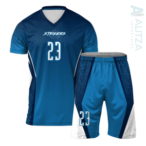 Maillots de football personnalisés, uniformes, 100% polyester, tissu respirant, impression par sublimation intégrale, design de couleur personnalisé, tous - Product Image 4