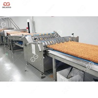Ligne de production de biscuits durs et mous entièrement automatique de 600/800/1000mm