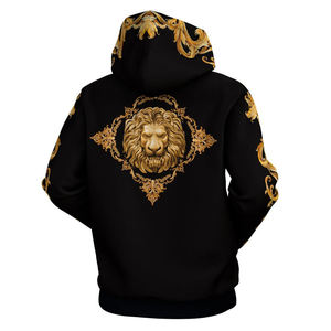 Sweat à capuche surdimensionné pour homme, confortable et élégant, design personnalisé, 100% coton tricoté, impression numérique écologique, haute qualité - Product Image 5