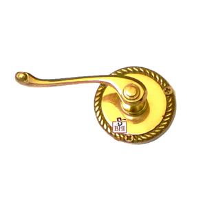 Poignée de porte sur Rose Levier de verrouillage Poignée de verrouillage Poignée de porte sur Rose Poignées de porte Intimité interne Poignée de porte Maison et bureau - Product Image 1