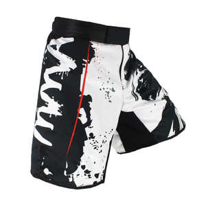 Short de Grappling MMA à Séchage Rapide Personnalisé pour Hommes Femmes Enfants Polyester Arts Martiaux Porter avec BJJ Combat Lavé Techniques - Product Image 5