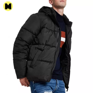 Haute qualité élégant noir fermeture éclair garçons doudoune Premium extérieur mode Stand ultime confort personnalisé toile veste - Product Image 4