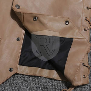 Chaleco de Cuero Casual sin Mangas para Hombre, Transpirable, al por Mayor, Ropa Exterior Cómoda de Invierno, Servicio OEM de Alta Calidad - Product Image 6