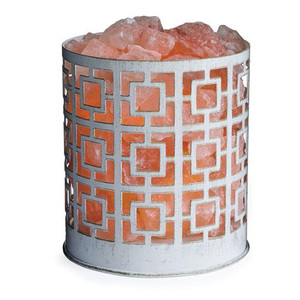 Fabricant et vente en gros de panier de produits chauds de lampes de sel gemme de conception de panier en métal du Pakistan - Product Image 4
