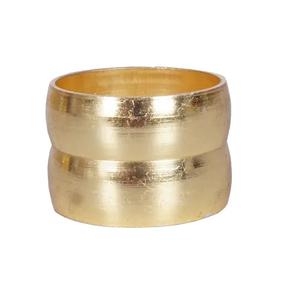 Design élégant anneau de serviette en métal doré martelé pour la cuisine restaurant décor de mariage maison hôtel bureau vaisselle en vrac - Product Image 1