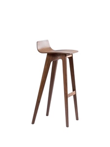 Customized High Quality Modern Teak <b>Wood</b> <b>Bar</b> Chair for Indoor-Outdoor Strong Stylish for Home Hotel Dining Mall Furniture - Product Image 2