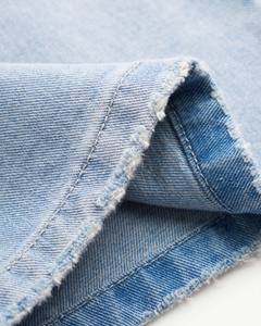 <b>Men's</b> Solid Nonwoven Denim <b>Shorts</b> Point Label Breathable Casual Summer Mid Waist Straight Fit Drawstring Closure Routine Vietnam - Product Image 6