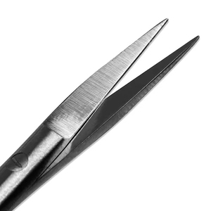 Ciseaux à ressort en acier inoxydable conçus pour une coupe précise des ongles, des manucures, des pédicures et des soins du visage - Product Image 4