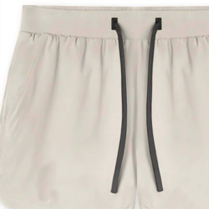 กางเกงขาสั้นเชือกผูกเอวยางยืดลำลองผู้ชายมีกระเป๋า-เหมาะสำหรับยิมกีฬาและชุดลำลอง - Product Image 5