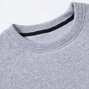 Sudadera Urbana para Hombre, 100% Algodón, Lisa, Mezcla de Algodón, Cuello Redondo, Personalizable (OEM), Estilo Holgado, para Otoño - Product Image 5