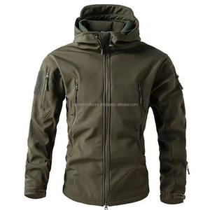 Unisex M-5XL Softshell Fleece Jackets Zipper Print Plus Size Waterproof Outdoor Fishing Hiking Hunting Thermal <b>Camping</b> Cargo - Product Image 1