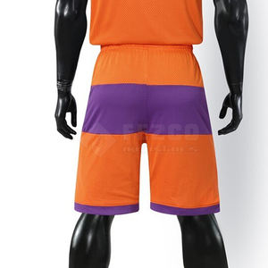 เครื่องแบบบาสเก็ตบอลสำหรับผู้ชายเครื่องแบบบาสเก็ตบอลวัสดุโพลีเอสเตอร์ทนทาน - Product Image 6