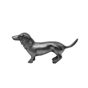 Design élégant en aluminium lapin Sculptures en laiton fini Figurines abstraites pour la maison salon décor Sculpture de bureau - Product Image 5