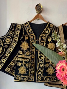 Chaleco Étnico Tradicional Afgano Hecho a Mano para Hombre, Estilo de Trabajo de Verano, para Bodas, Celebraciones y Festivales - Product Image 3