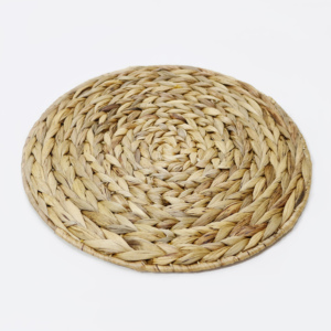 Artex Dong Thap Napperon rond tissé en jacinthe d'eau Tapis de table pour décor de salle à manger - Product Image 3