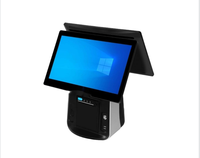 Máquina táctil para windows, terminal inteligente de escritorio, pos, android, tableta, pos, 15,6 pulgadas, todo en uno, cajero, efectivo, en venta